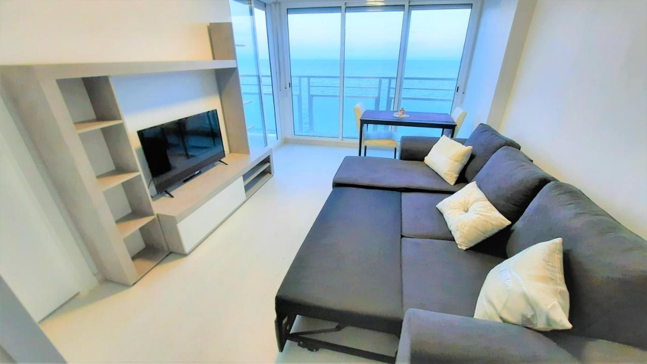 Fantastico Apartamento Faro De Cullera A Primera Linea Mar Abierto Playa De Los Olivos Exterior foto